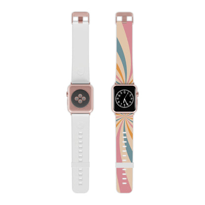 Retro Swirl Pattern Apple Band - BOGO Cases