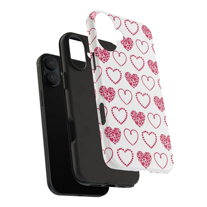 Romantic Heart Cluster iPhone Case - BOGO Cases