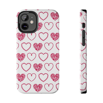 Romantic Heart Cluster iPhone Case - BOGO Cases