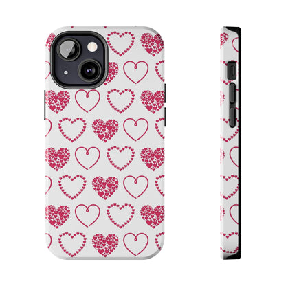 Romantic Heart Cluster iPhone Case - BOGO Cases