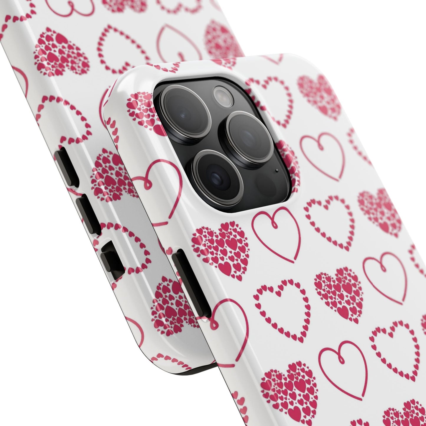 Romantic Heart Cluster iPhone Case - BOGO Cases