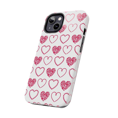 Romantic Heart Cluster iPhone Case - BOGO Cases