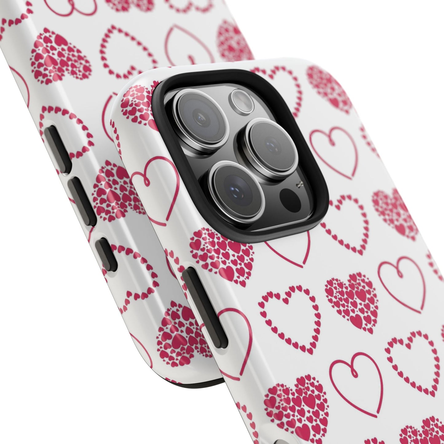 Romantic Heart Cluster iPhone Case - BOGO Cases