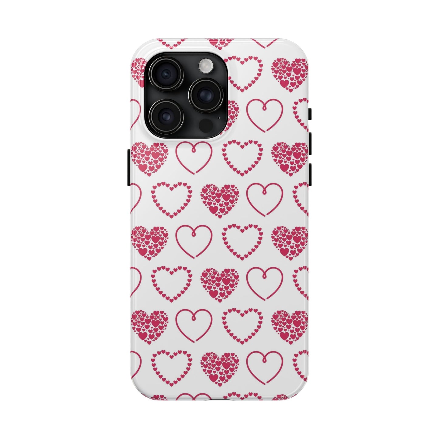 Romantic Heart Cluster iPhone Case - BOGO Cases