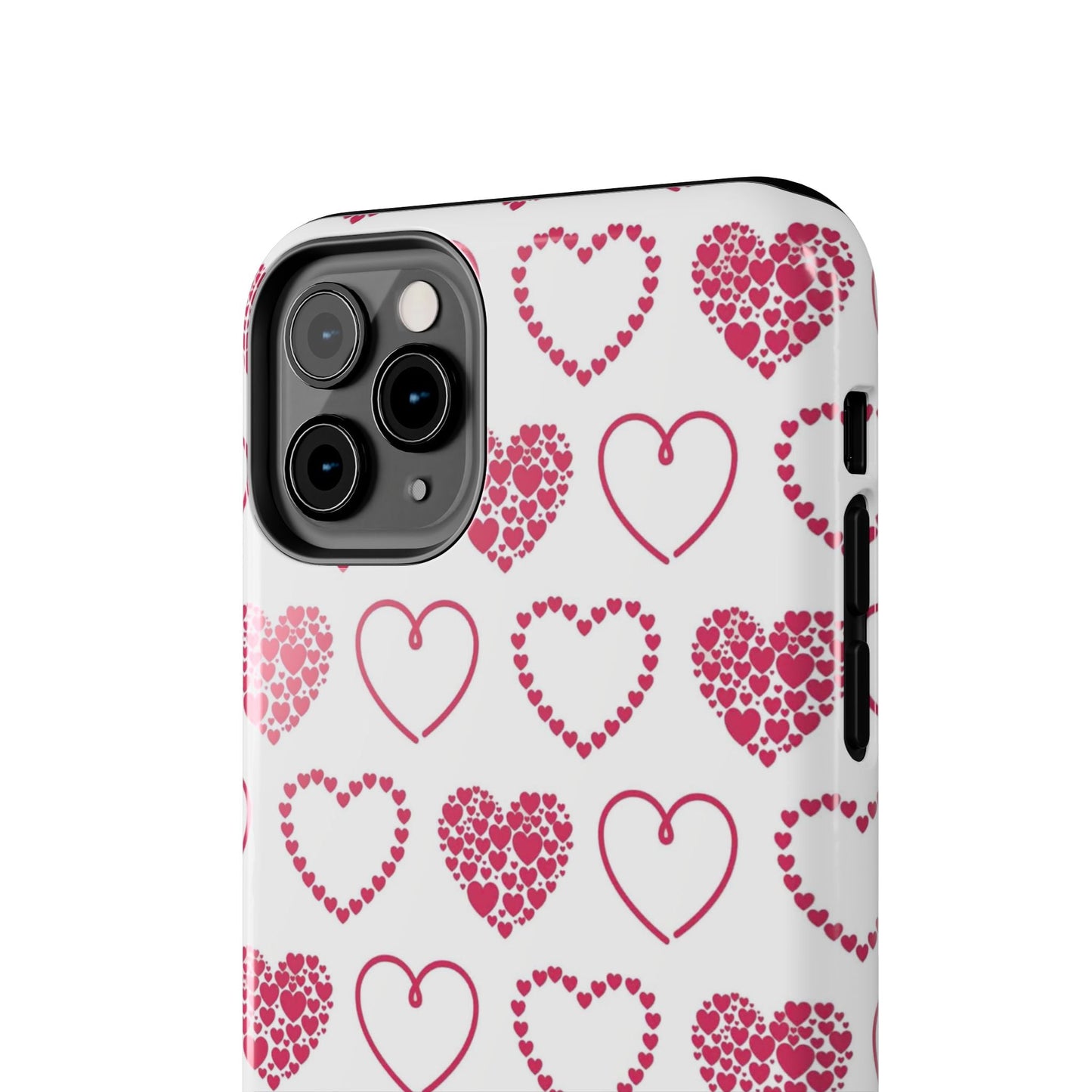Romantic Heart Cluster iPhone Case - BOGO Cases