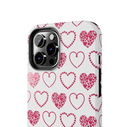 Romantic Heart Cluster iPhone Case - BOGO Cases