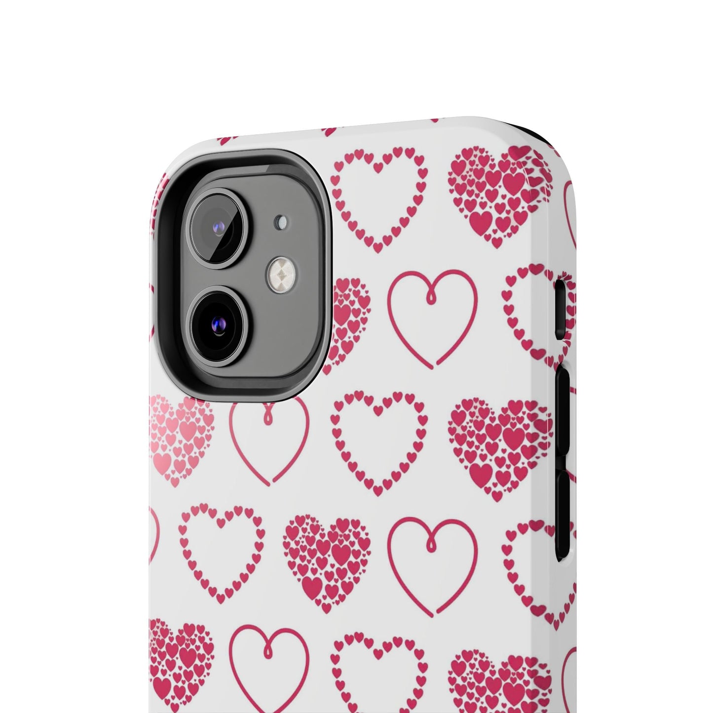 Romantic Heart Cluster iPhone Case - BOGO Cases