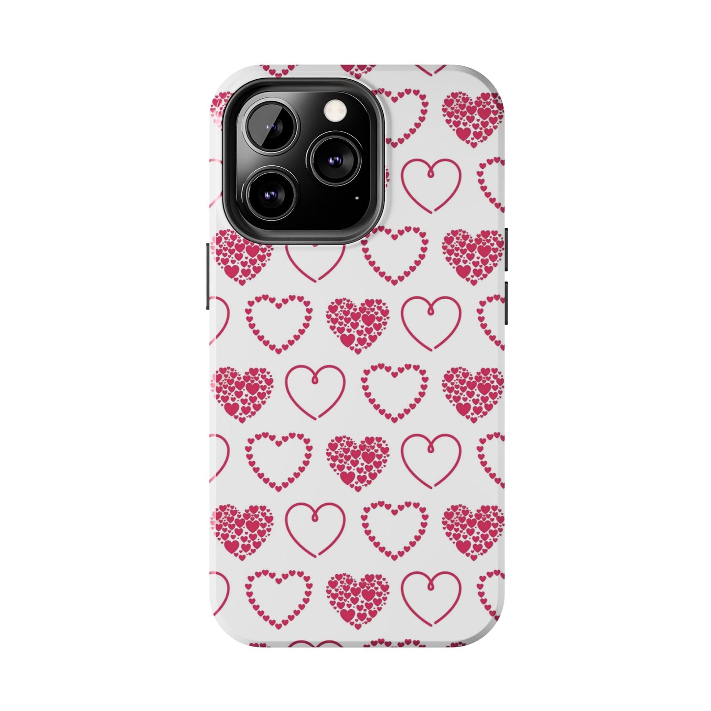 Romantic Heart Cluster iPhone Case - BOGO Cases