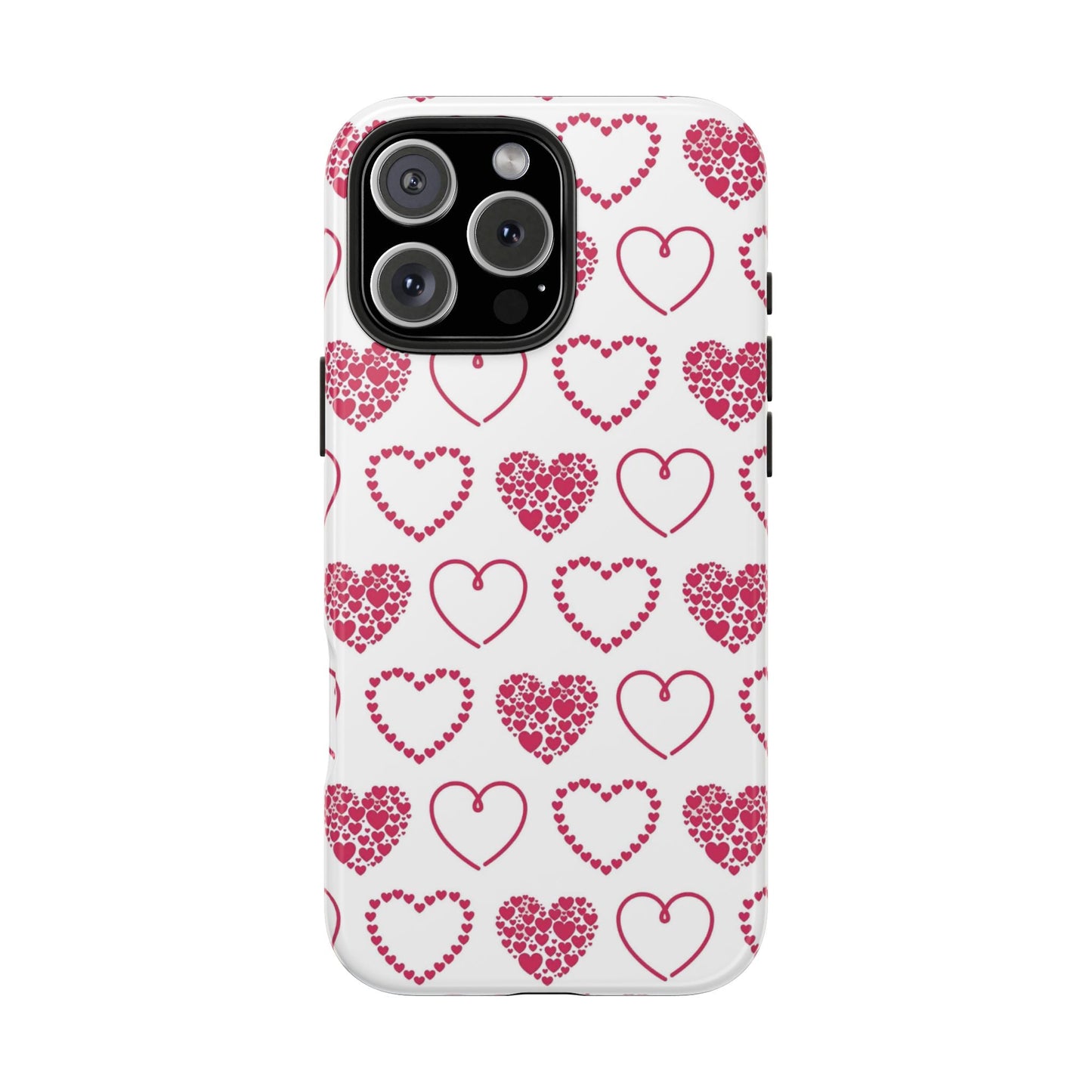 Romantic Heart Cluster iPhone Case - BOGO Cases