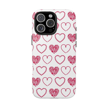 Romantic Heart Cluster iPhone Case - BOGO Cases