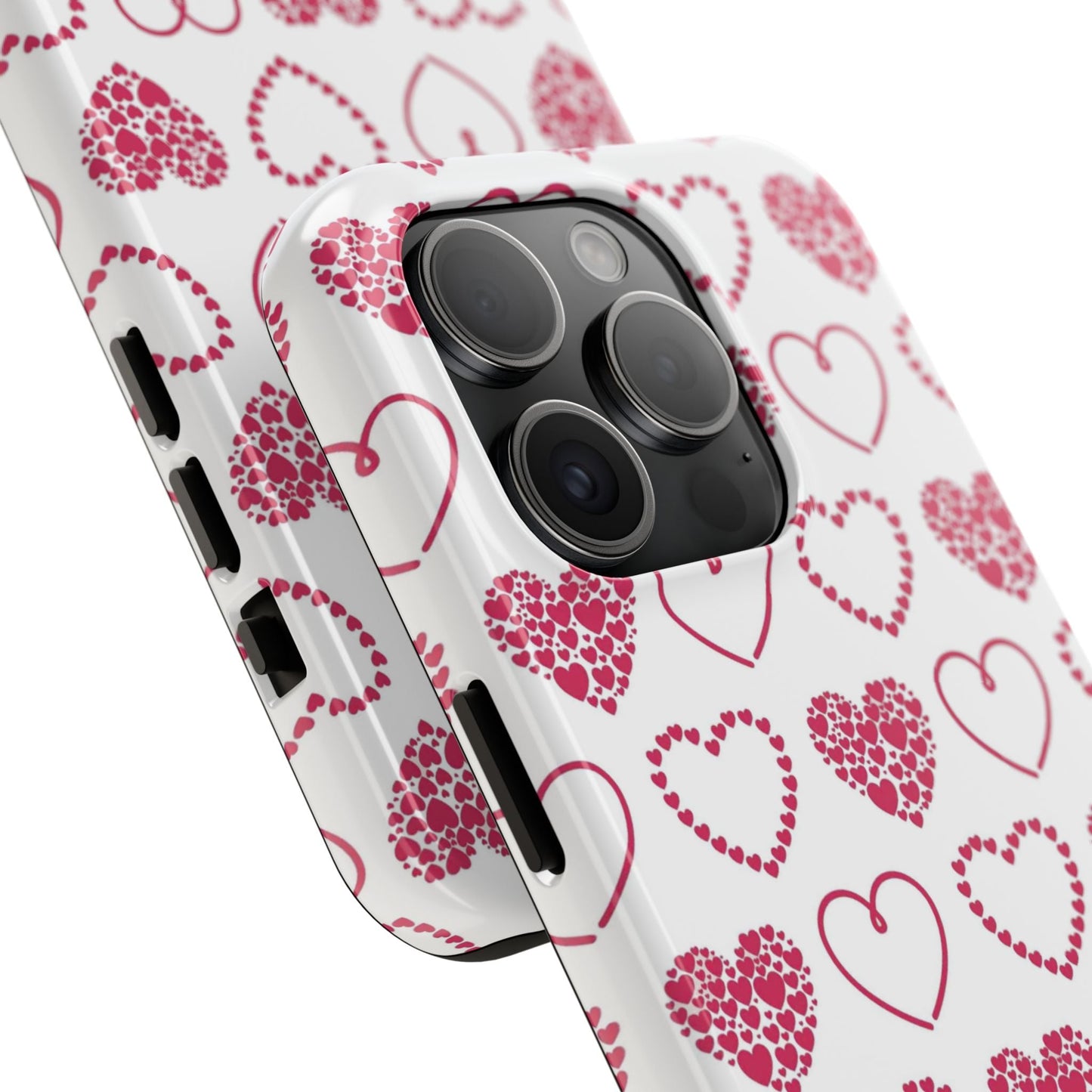 Romantic Heart Cluster iPhone Case - BOGO Cases