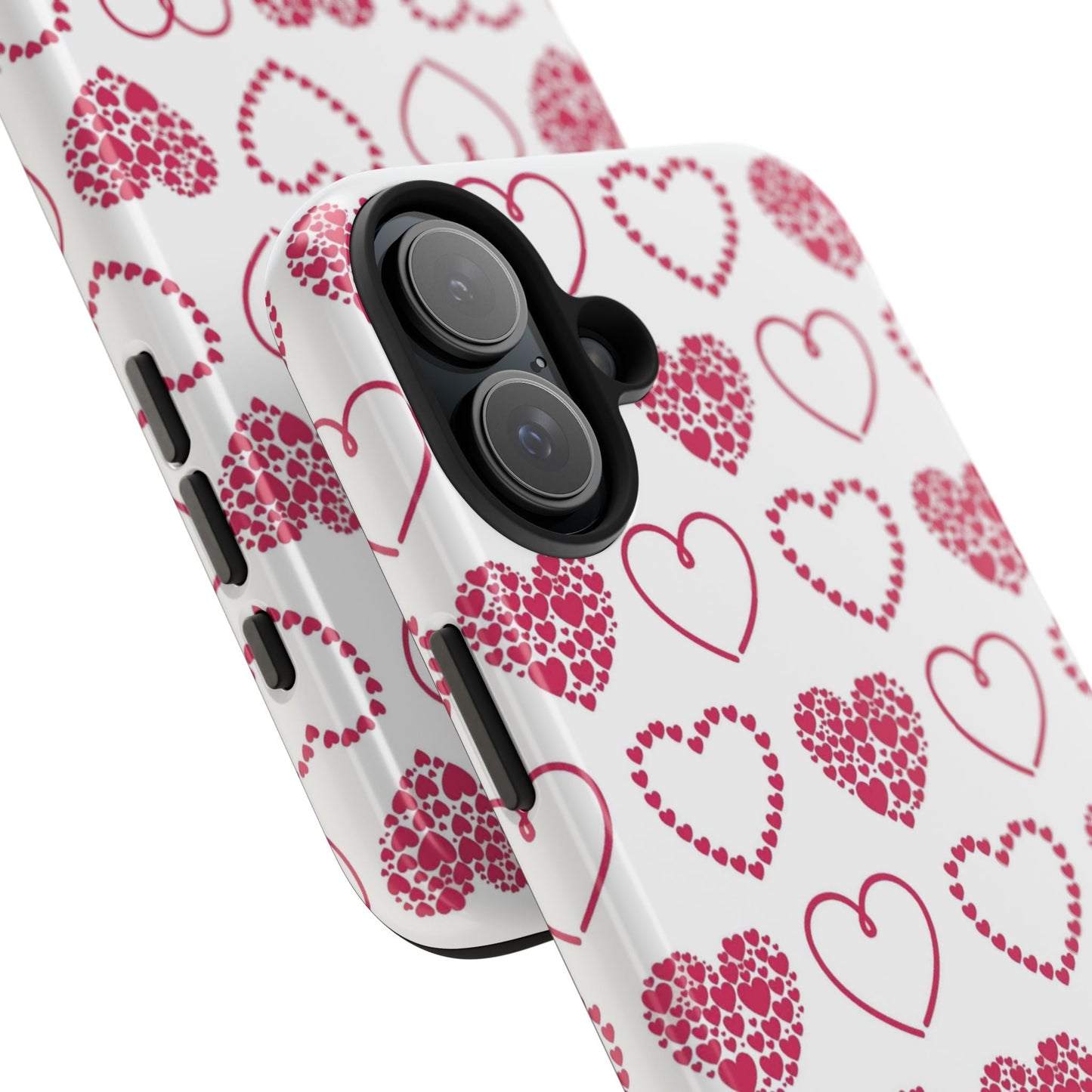 Romantic Heart Cluster iPhone Case - BOGO Cases