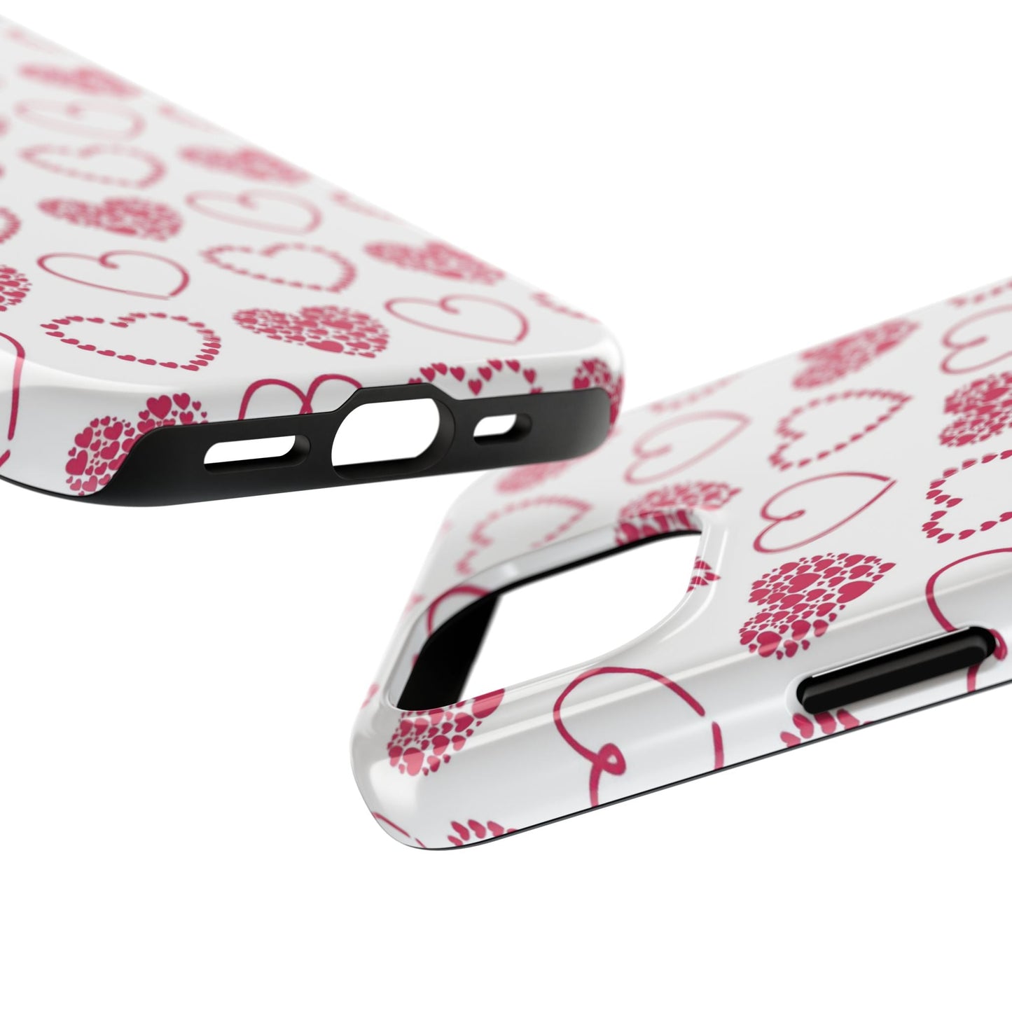 Romantic Heart Cluster iPhone Case - BOGO Cases