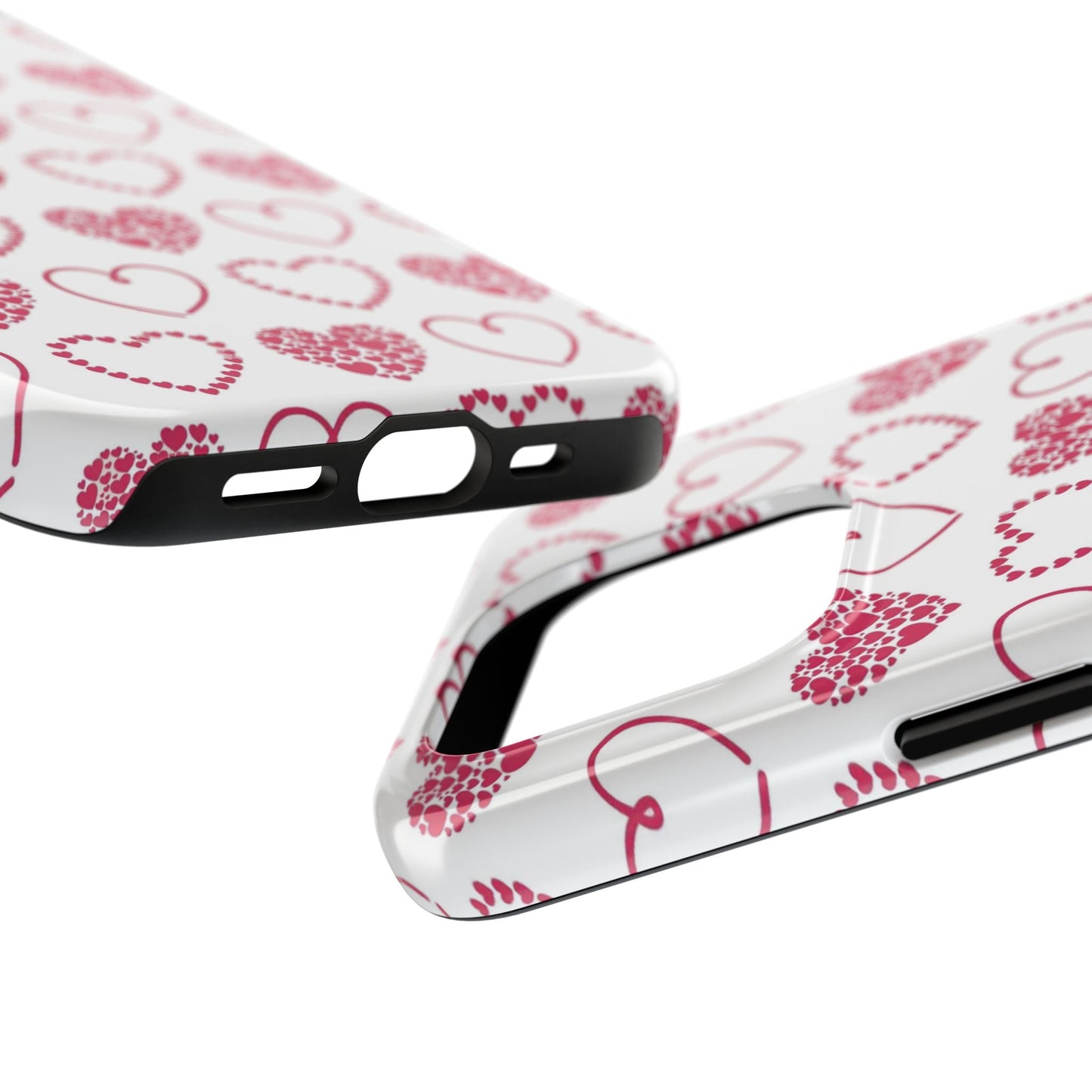 Romantic Heart Cluster iPhone Case - BOGO Cases