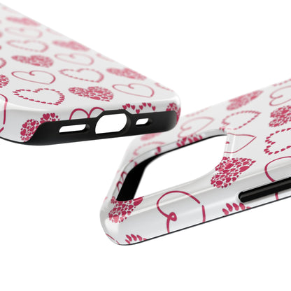 Romantic Heart Cluster iPhone Case - BOGO Cases