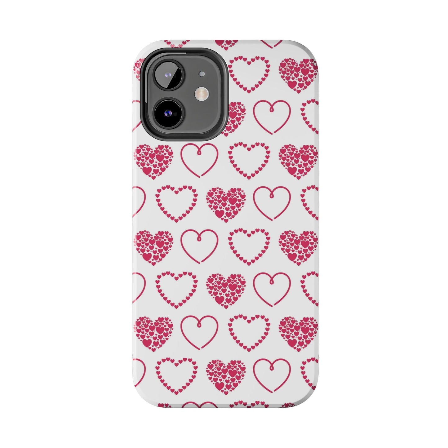 Romantic Heart Cluster iPhone Case - BOGO Cases