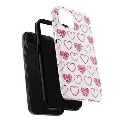 Romantic Heart Cluster iPhone Case - BOGO Cases