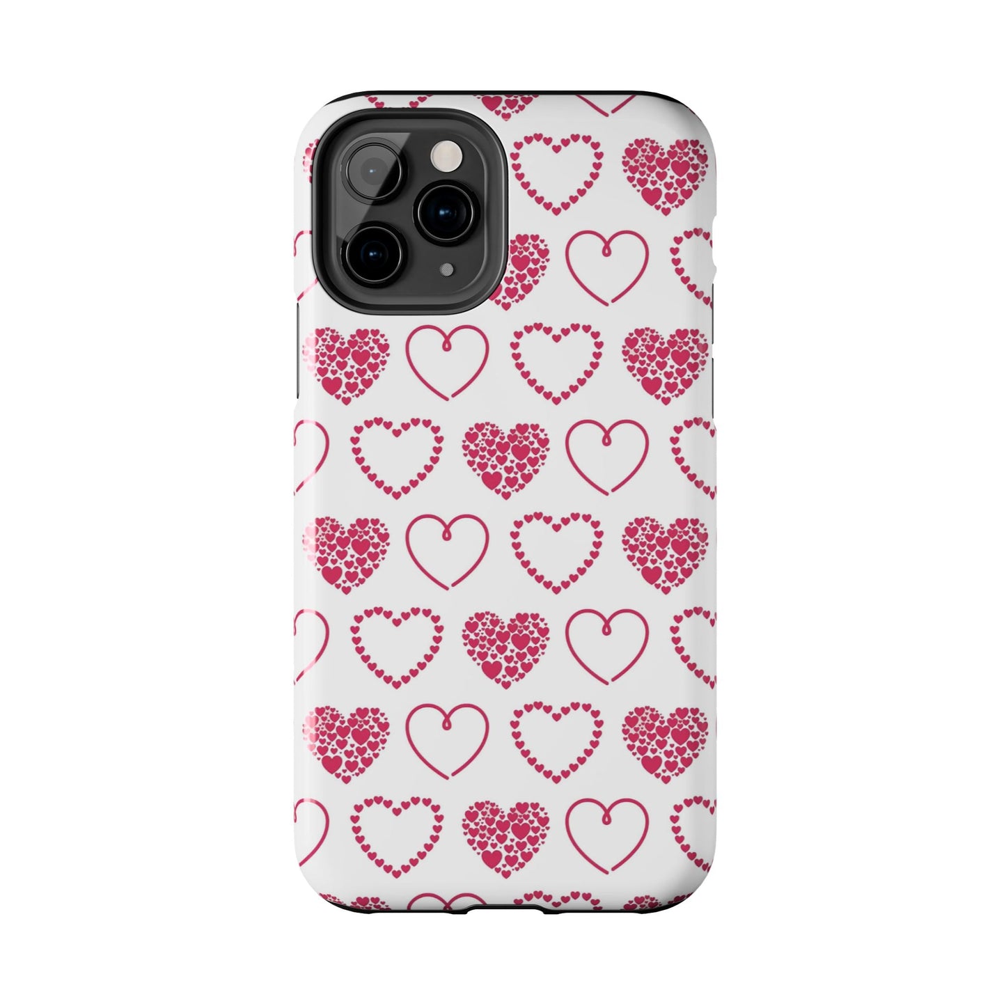 Romantic Heart Cluster iPhone Case - BOGO Cases