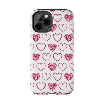Romantic Heart Cluster iPhone Case - BOGO Cases