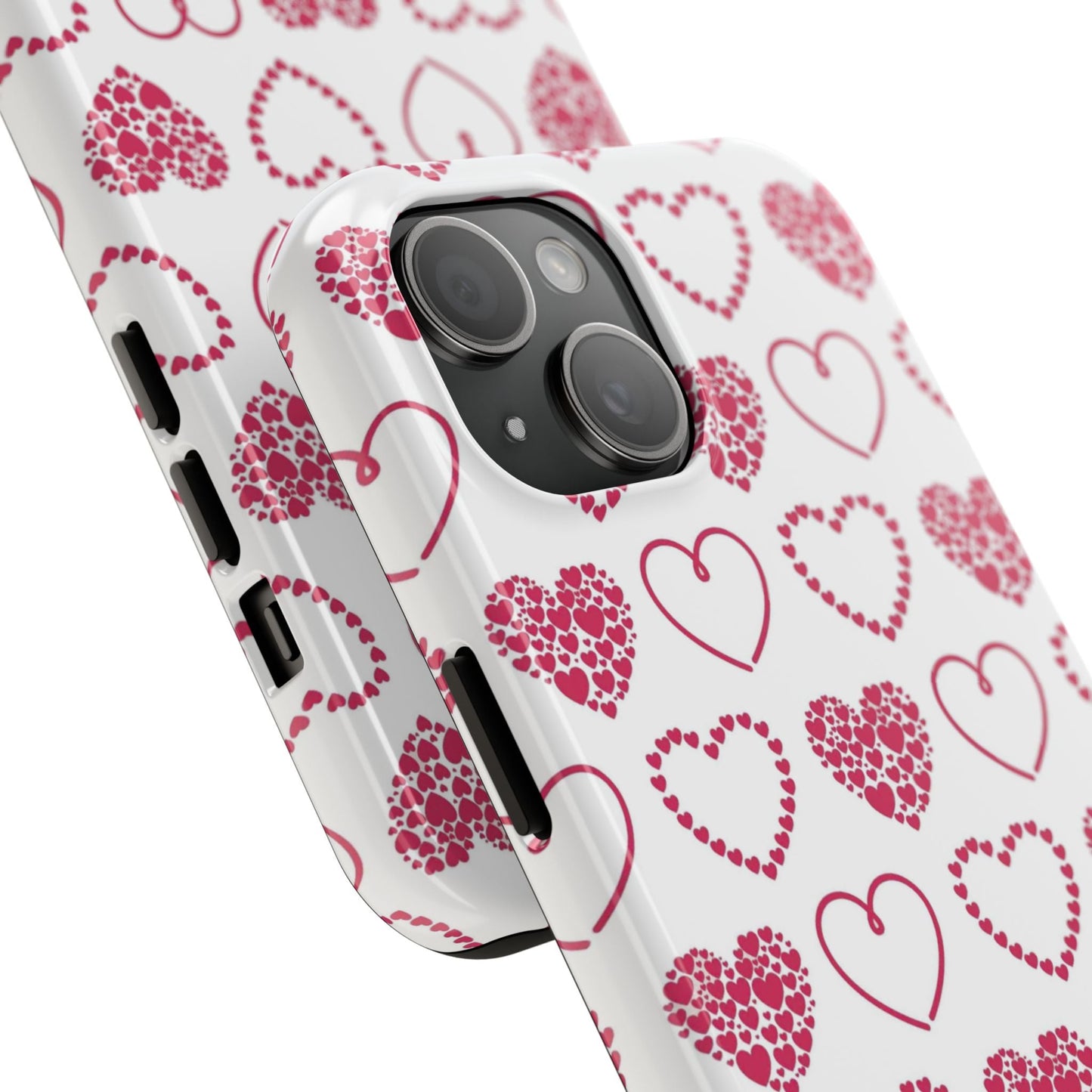 Romantic Heart Cluster iPhone Case - BOGO Cases