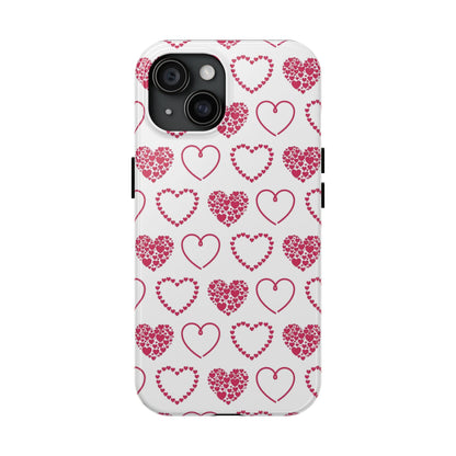Romantic Heart Cluster iPhone Case - BOGO Cases
