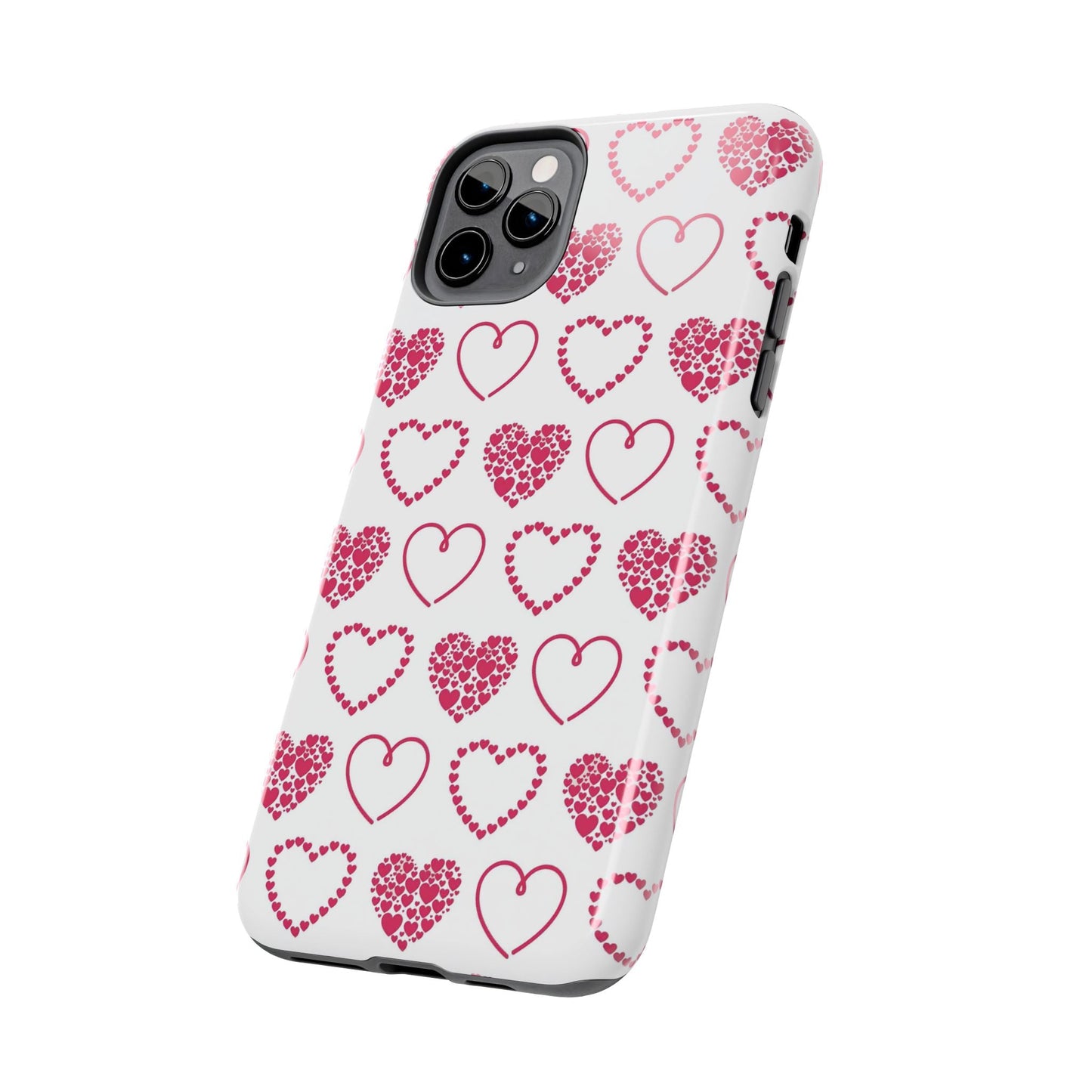 Romantic Heart Cluster iPhone Case - BOGO Cases