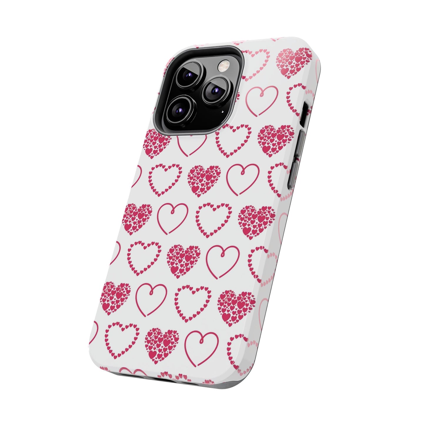 Romantic Heart Cluster iPhone Case - BOGO Cases