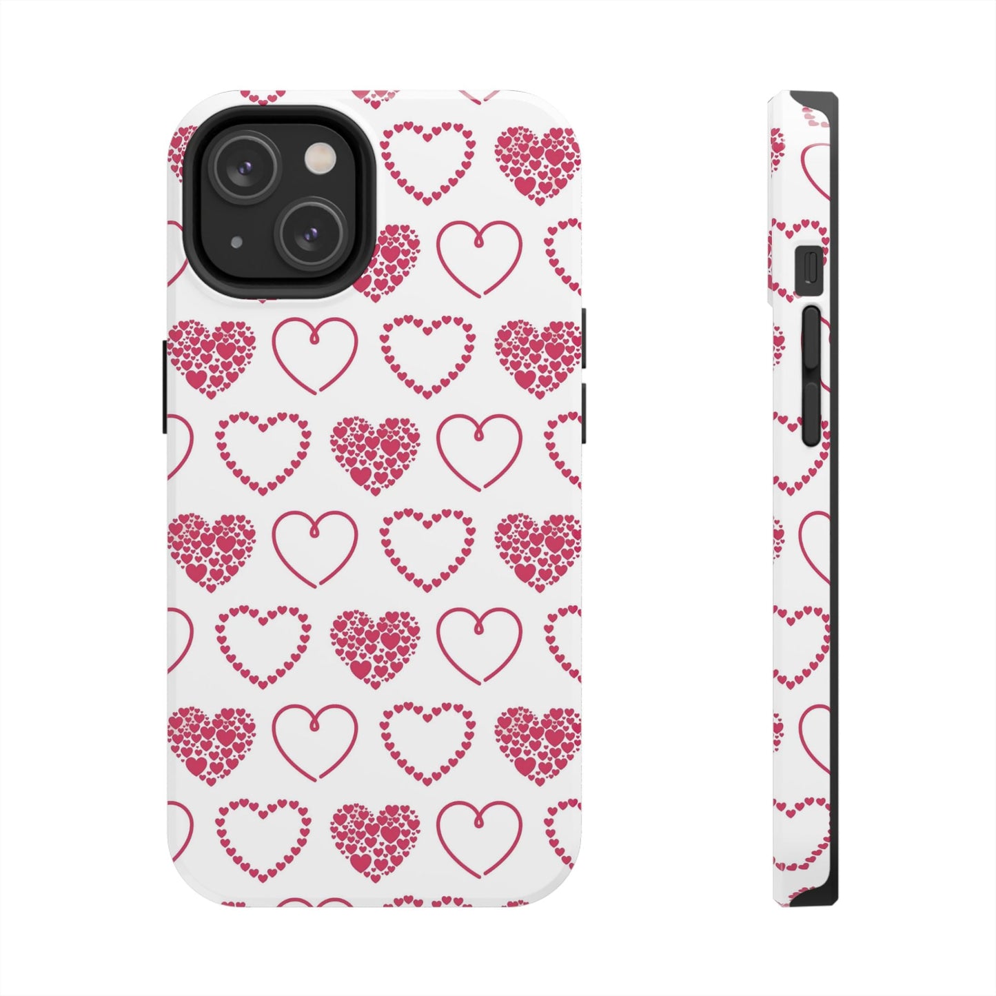 Romantic Heart Cluster iPhone Case - BOGO Cases