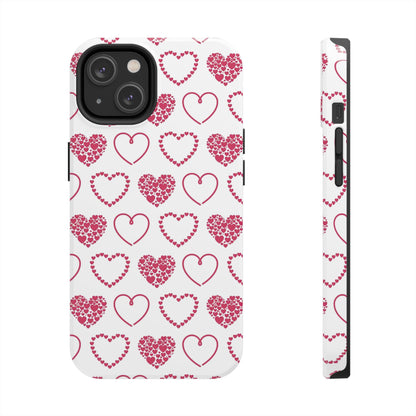 Romantic Heart Cluster iPhone Case - BOGO Cases