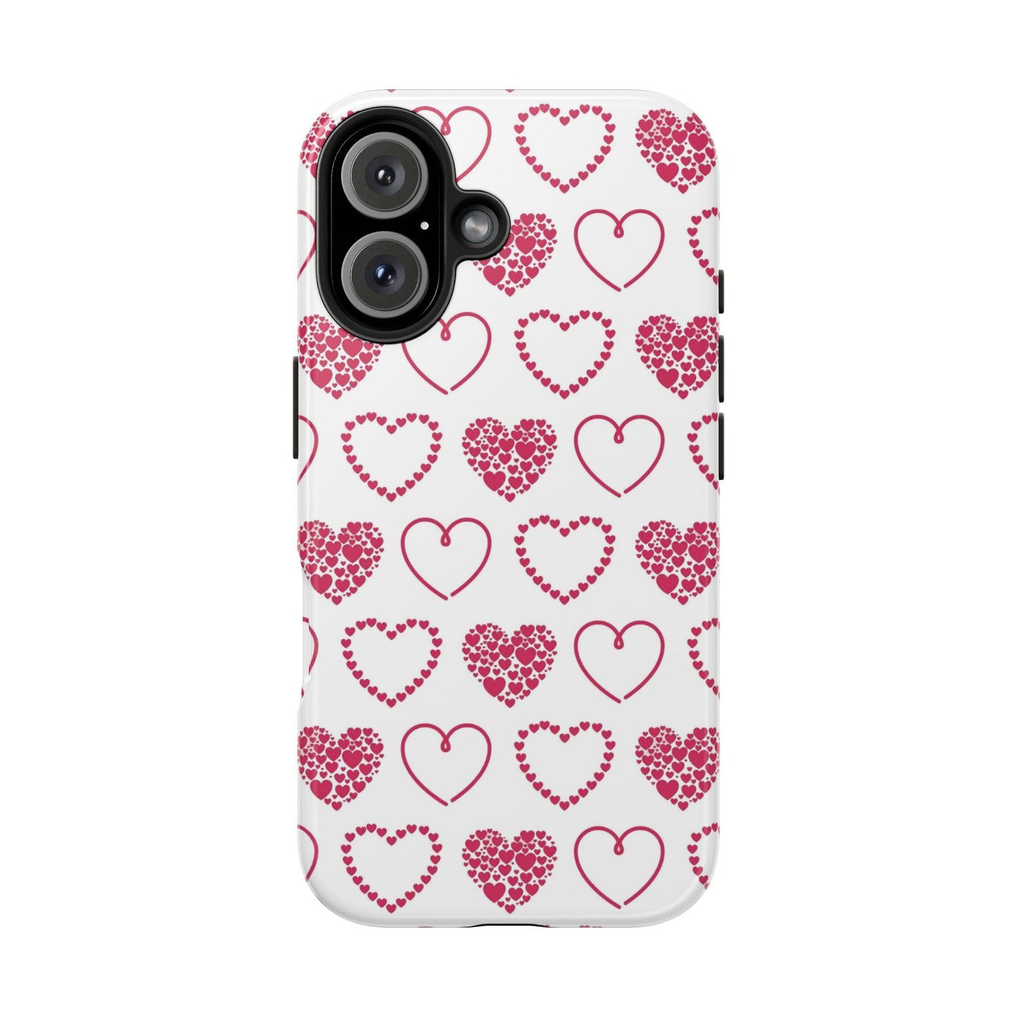 Romantic Heart Cluster iPhone Case - BOGO Cases