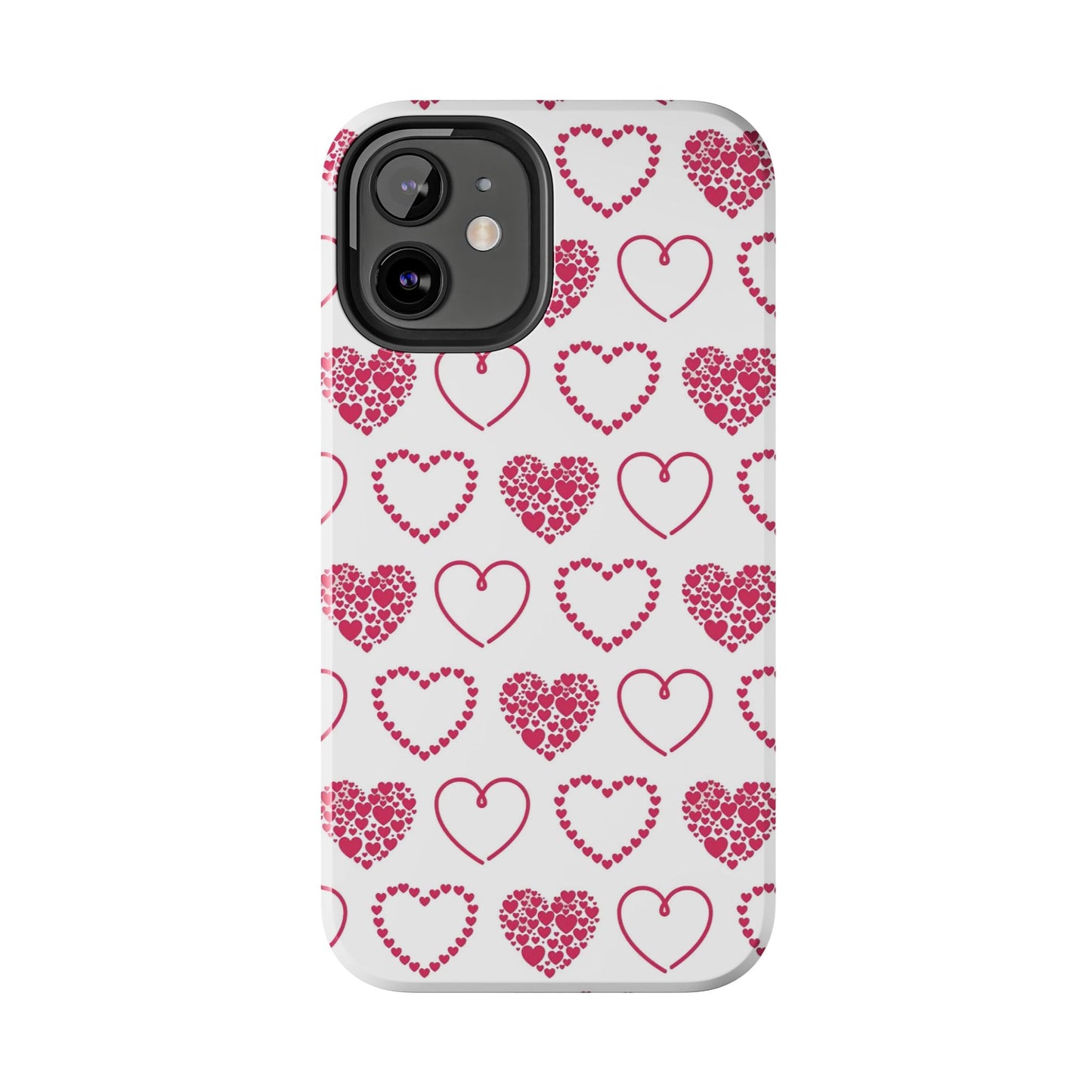 Romantic Heart Cluster iPhone Case - BOGO Cases