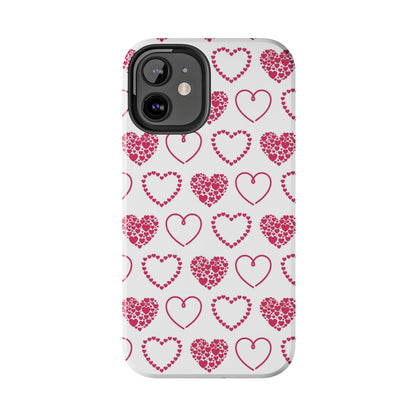 Romantic Heart Cluster iPhone Case - BOGO Cases