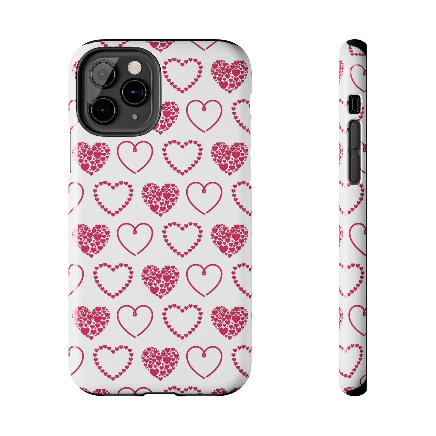 Romantic Heart Cluster iPhone Case - BOGO Cases