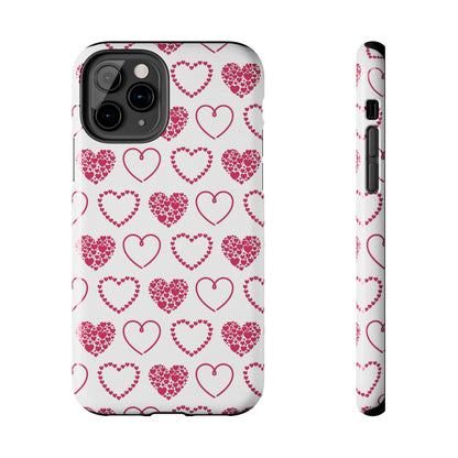 Romantic Heart Cluster iPhone Case - BOGO Cases