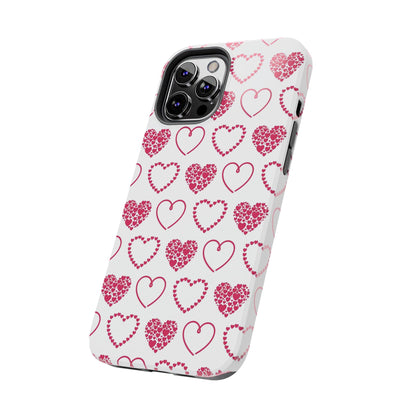 Romantic Heart Cluster iPhone Case - BOGO Cases