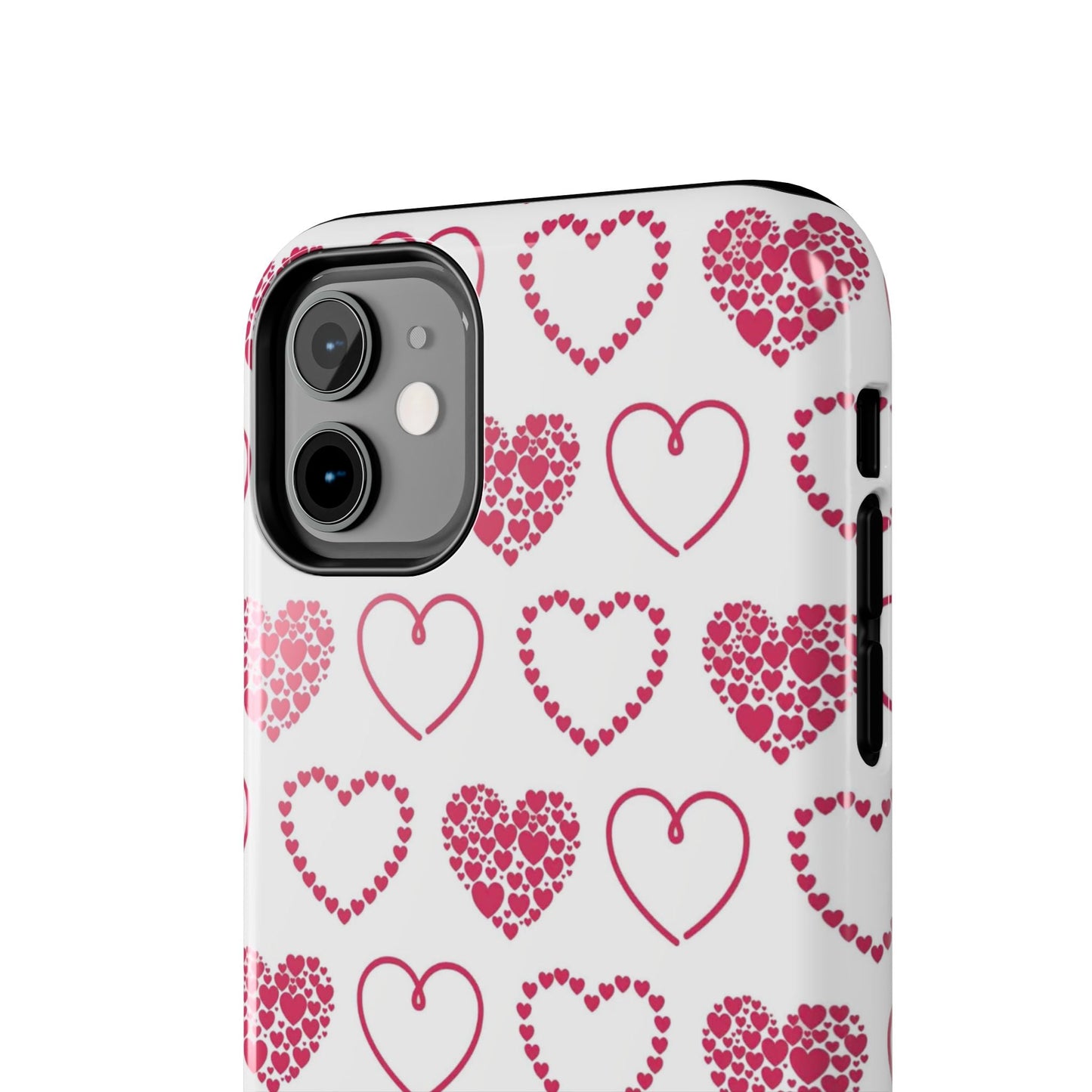 Romantic Heart Cluster iPhone Case - BOGO Cases