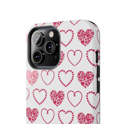 Romantic Heart Cluster iPhone Case - BOGO Cases
