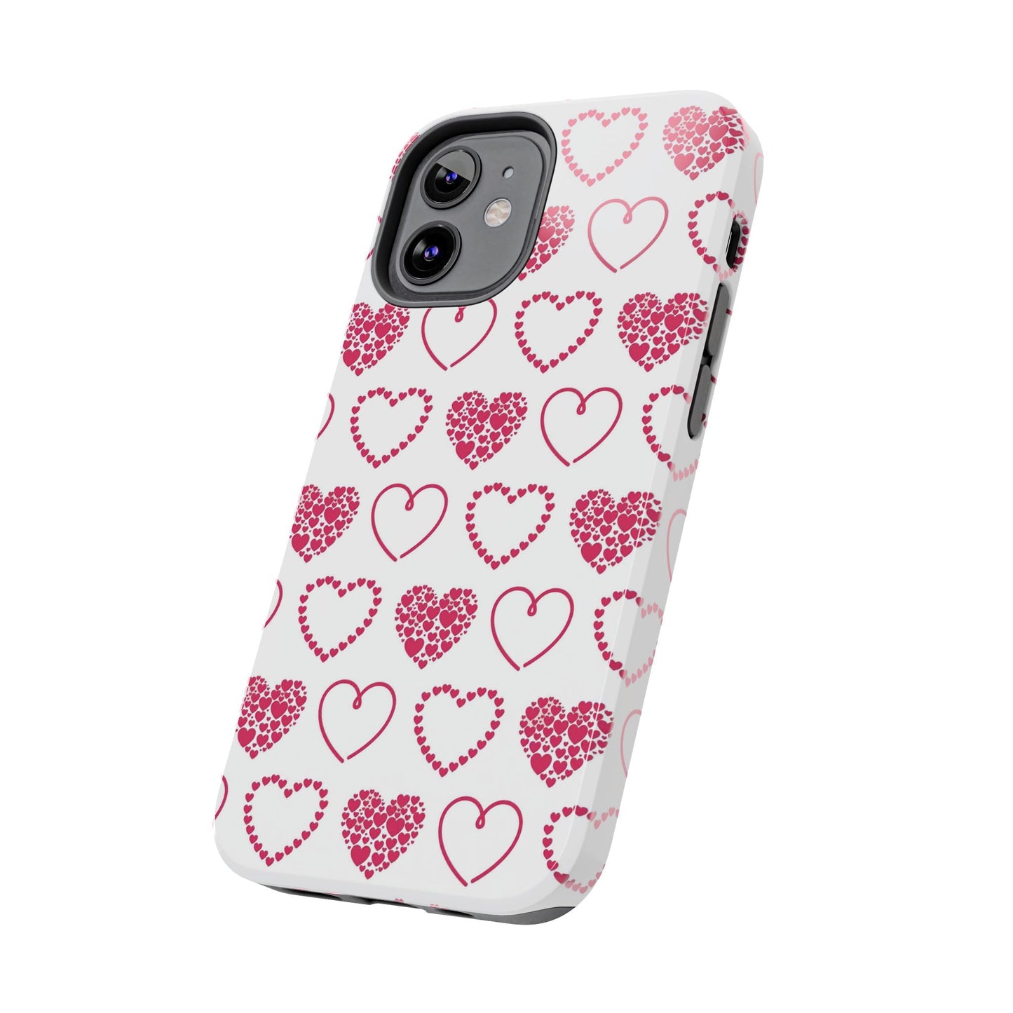 Romantic Heart Cluster iPhone Case - BOGO Cases