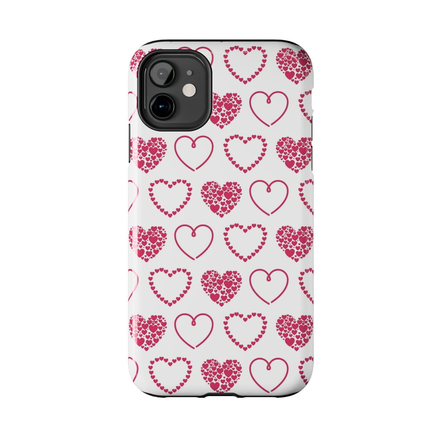 Romantic Heart Cluster iPhone Case - BOGO Cases