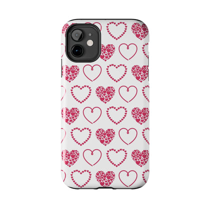 Romantic Heart Cluster iPhone Case - BOGO Cases