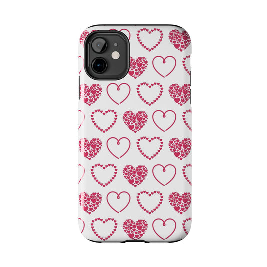 Romantic Heart Cluster iPhone Case - BOGO Cases
