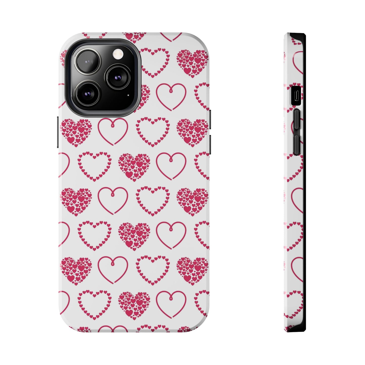 Romantic Heart Cluster iPhone Case - BOGO Cases