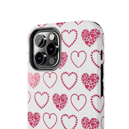 Romantic Heart Cluster iPhone Case - BOGO Cases