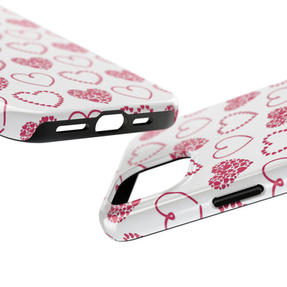 Romantic Heart Cluster iPhone Case - BOGO Cases