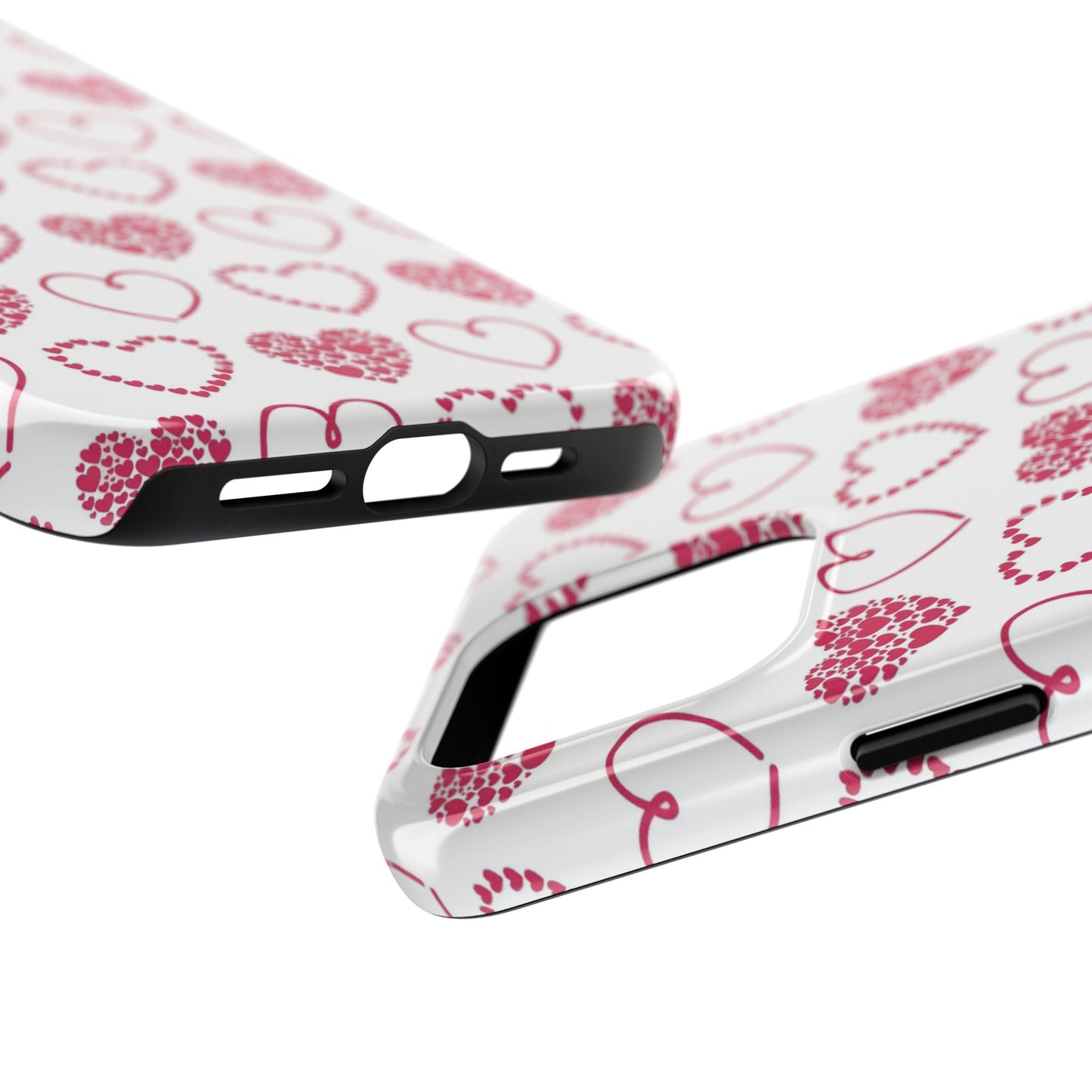 Romantic Heart Cluster iPhone Case - BOGO Cases