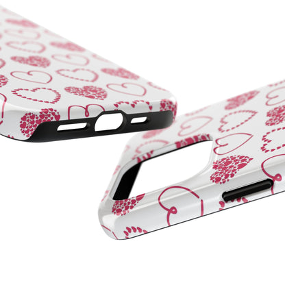 Romantic Heart Cluster iPhone Case - BOGO Cases
