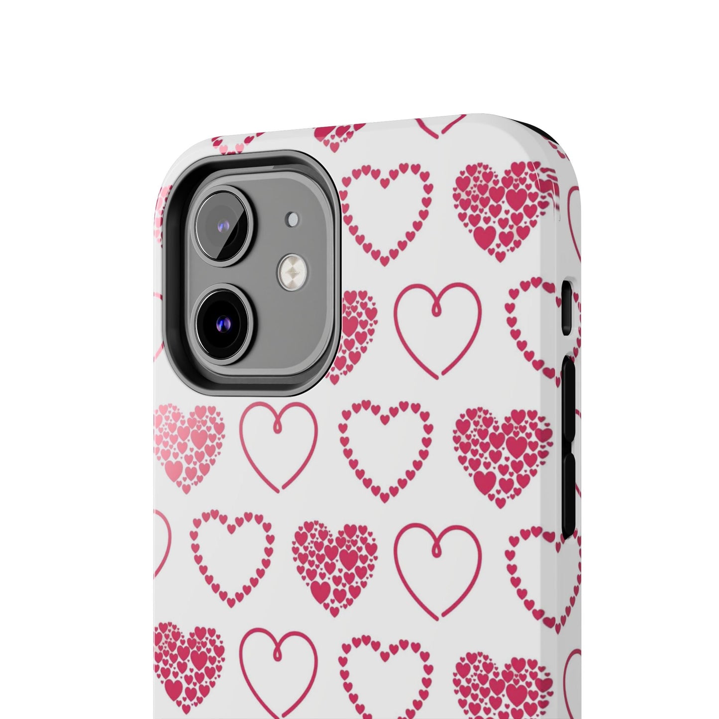 Romantic Heart Cluster iPhone Case - BOGO Cases