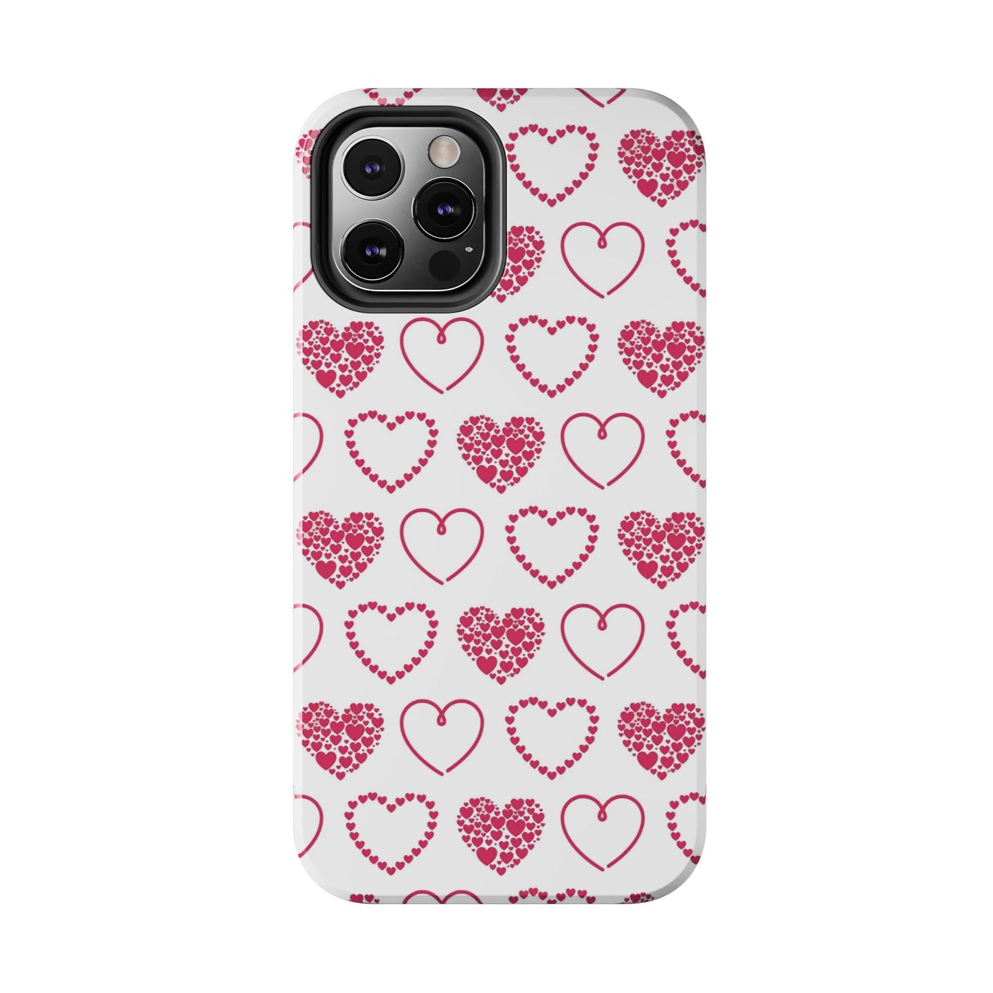 Romantic Heart Cluster iPhone Case - BOGO Cases