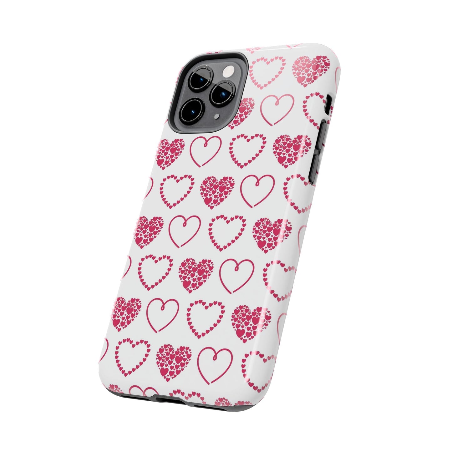 Romantic Heart Cluster iPhone Case - BOGO Cases