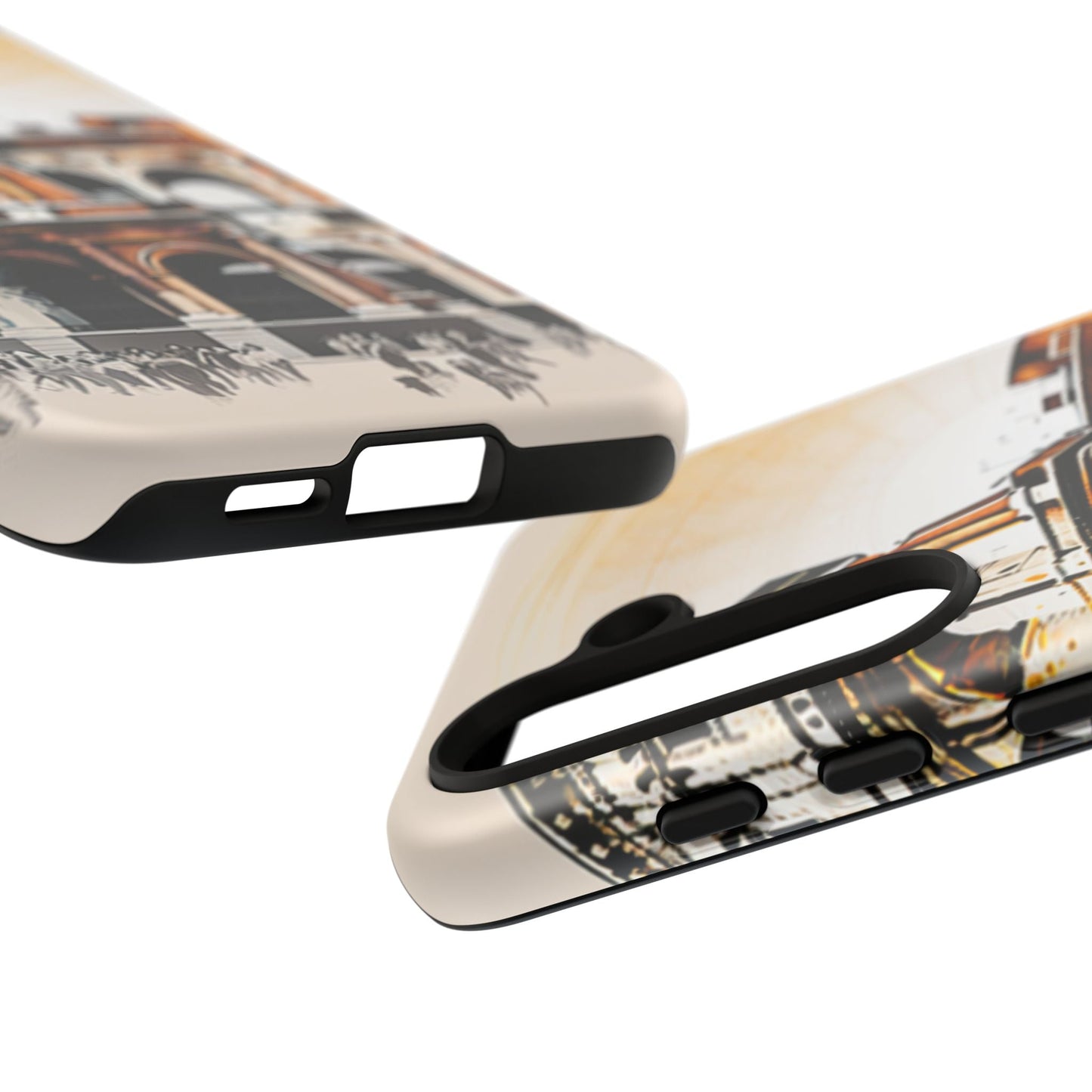 Rome Colosseum Samsung Galaxy Case - Historic Landmark Artwork with Italian Flair - BOGO Cases